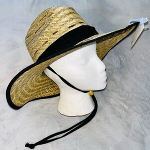 MADD HATTER Straw Hat NWT!